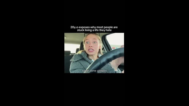 20 years old exposes why most people are stuck living a life they hate…