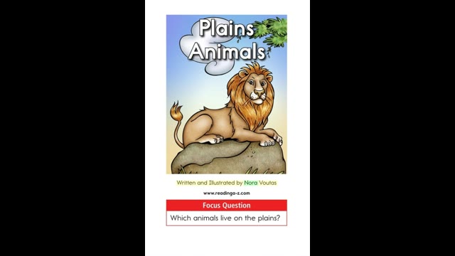 AA-05Plains Animals