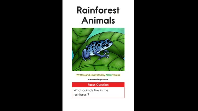 AA-06Rainforest Animals