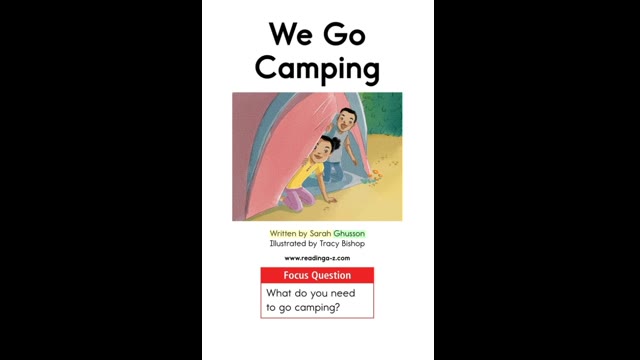 AA-81We Go Camping
