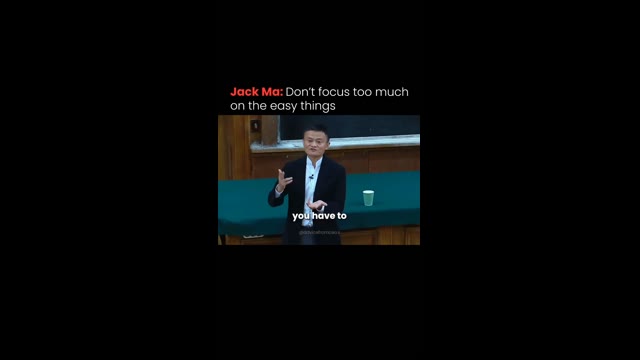 Don't focus too much on easy things