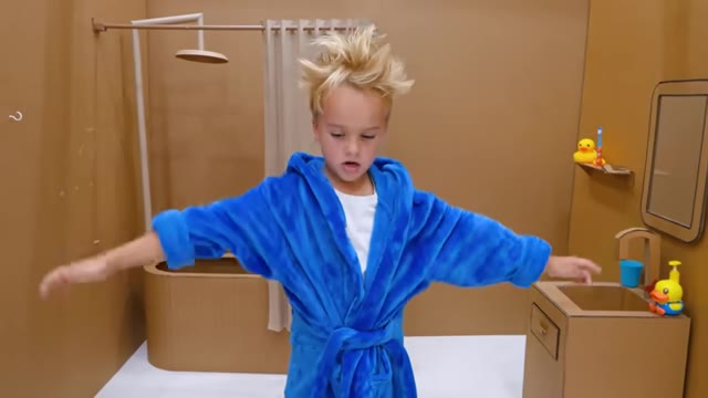 Cardboard Houses Challenge for kids