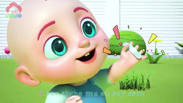 The Boo Boo Song | Give Me a Bandage for Kids | Baby JoJo Nursery Rhymes & Kids Songs